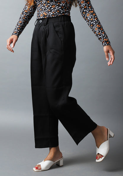 Black Wide Leg Pants